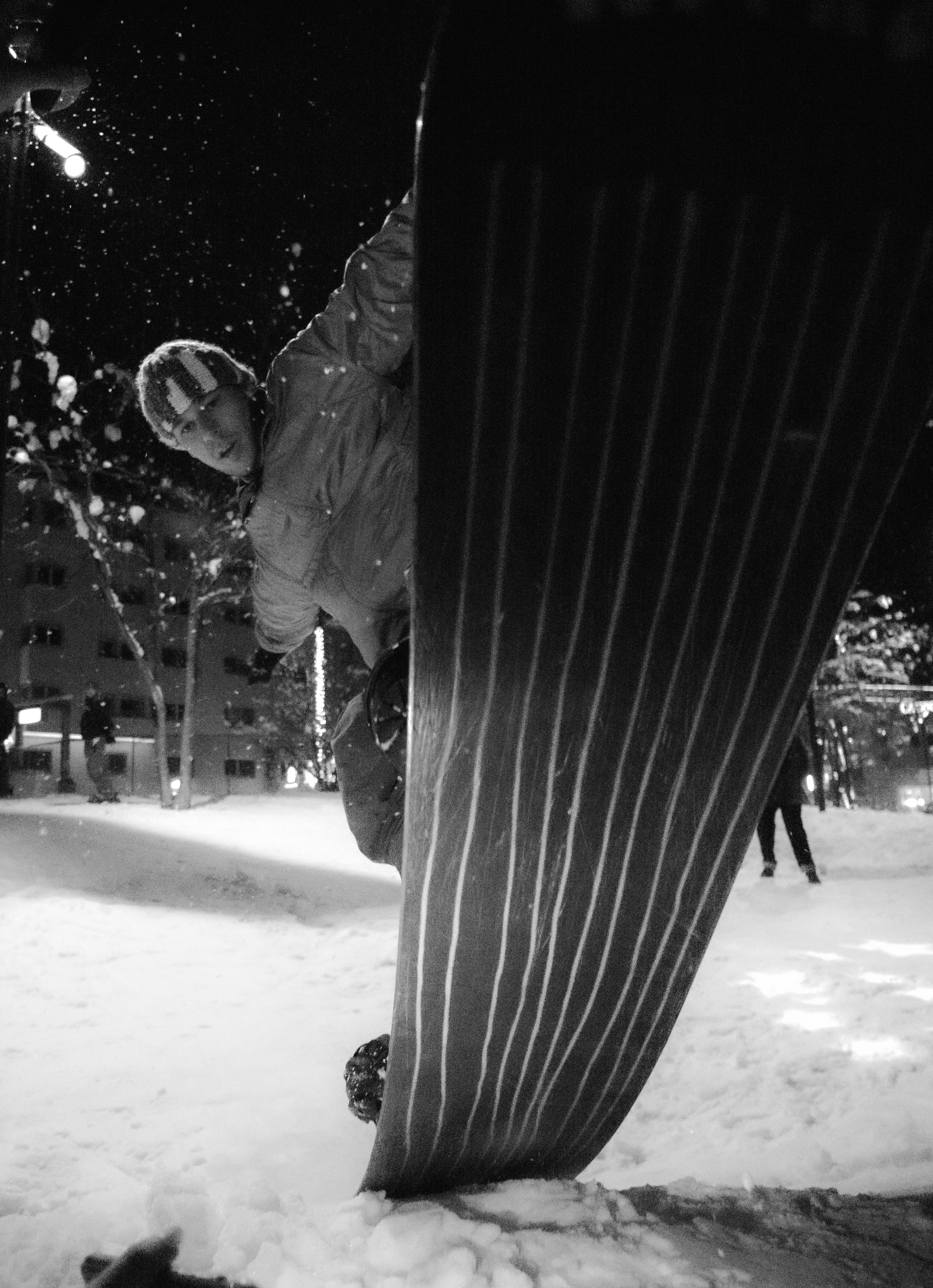 Urban winter scene for k3n equipment
